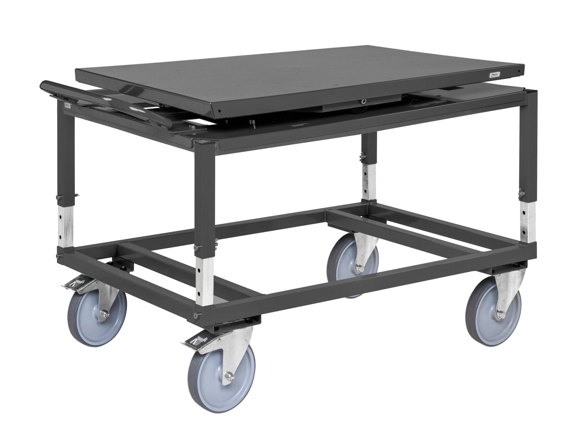 Padėklų vežimėlis KONGAMEK 222SPERGO 1338 x 810mm 800 kg su stabdžiais