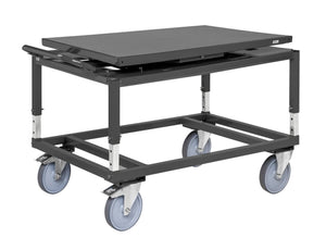 Padėklų vežimėlis KONGAMEK 222SPERGO 1338 x 810mm 800 kg su stabdžiais
