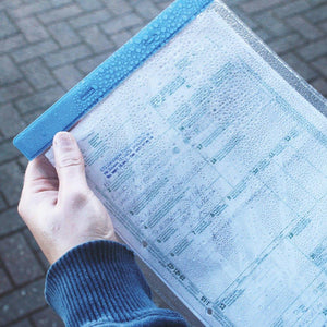 Lipnios Toughweather dokumentų kišenės, A4, horizontalios, 10 vnt.