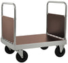 Platforminis vežimėlis su borteliu KONGAMEK 1333B 1200 x 800mm 800 kg su stabdžiais