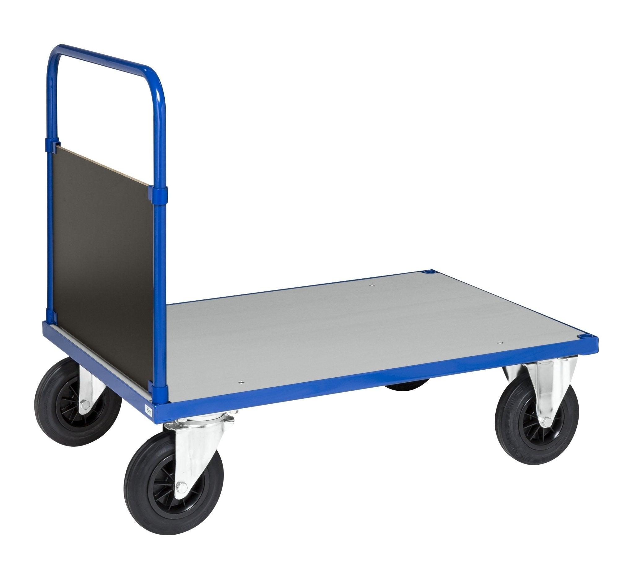 Platforminis vežimėlis su borteliu KONGAMEK 4322B 1000 x 700mm 500 kg su stabdžiais