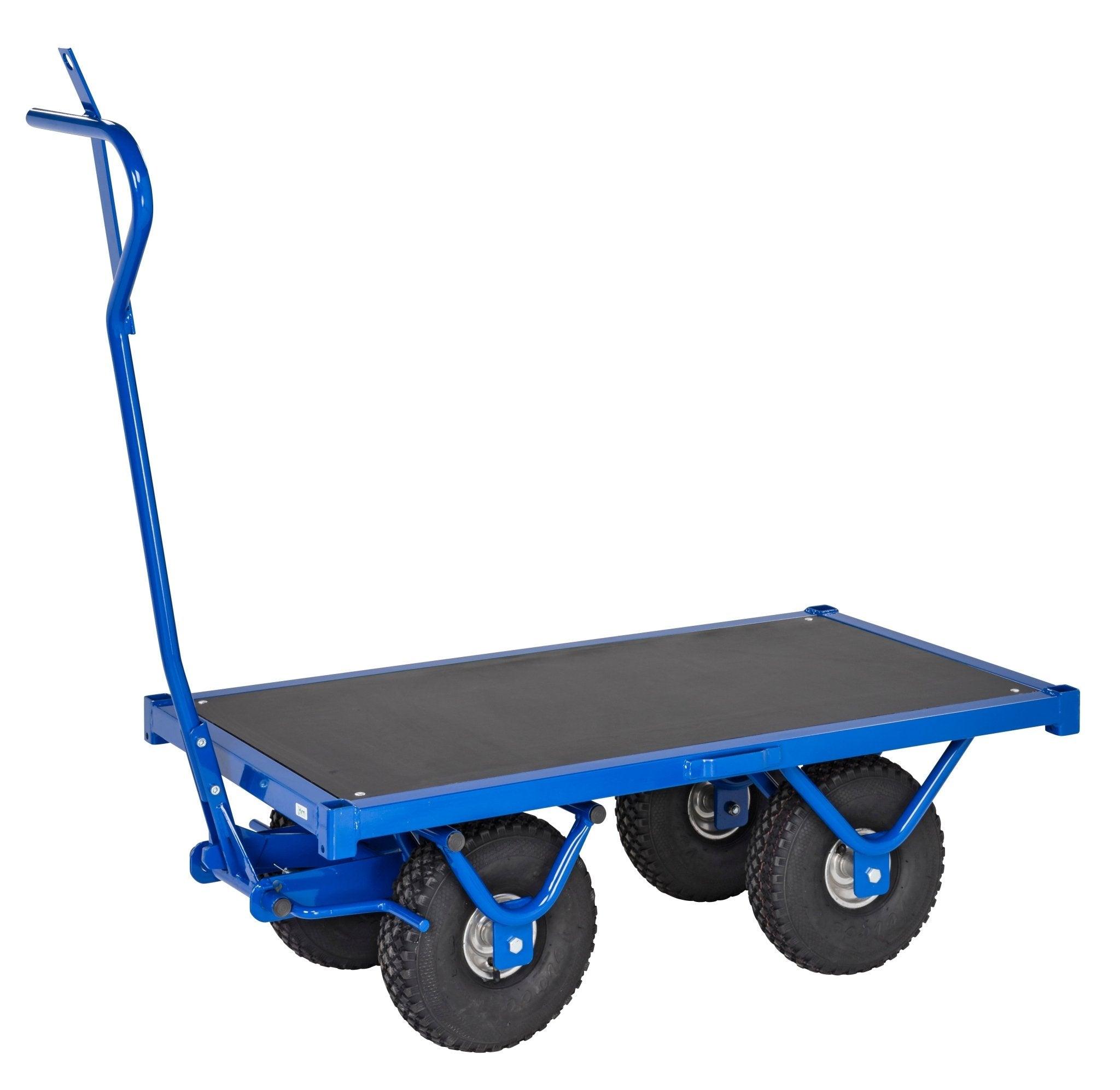 Didelės apkrovos platforminis vežimėlis 1300 kg KONGAMEK 330120 1200 x 690mm kg