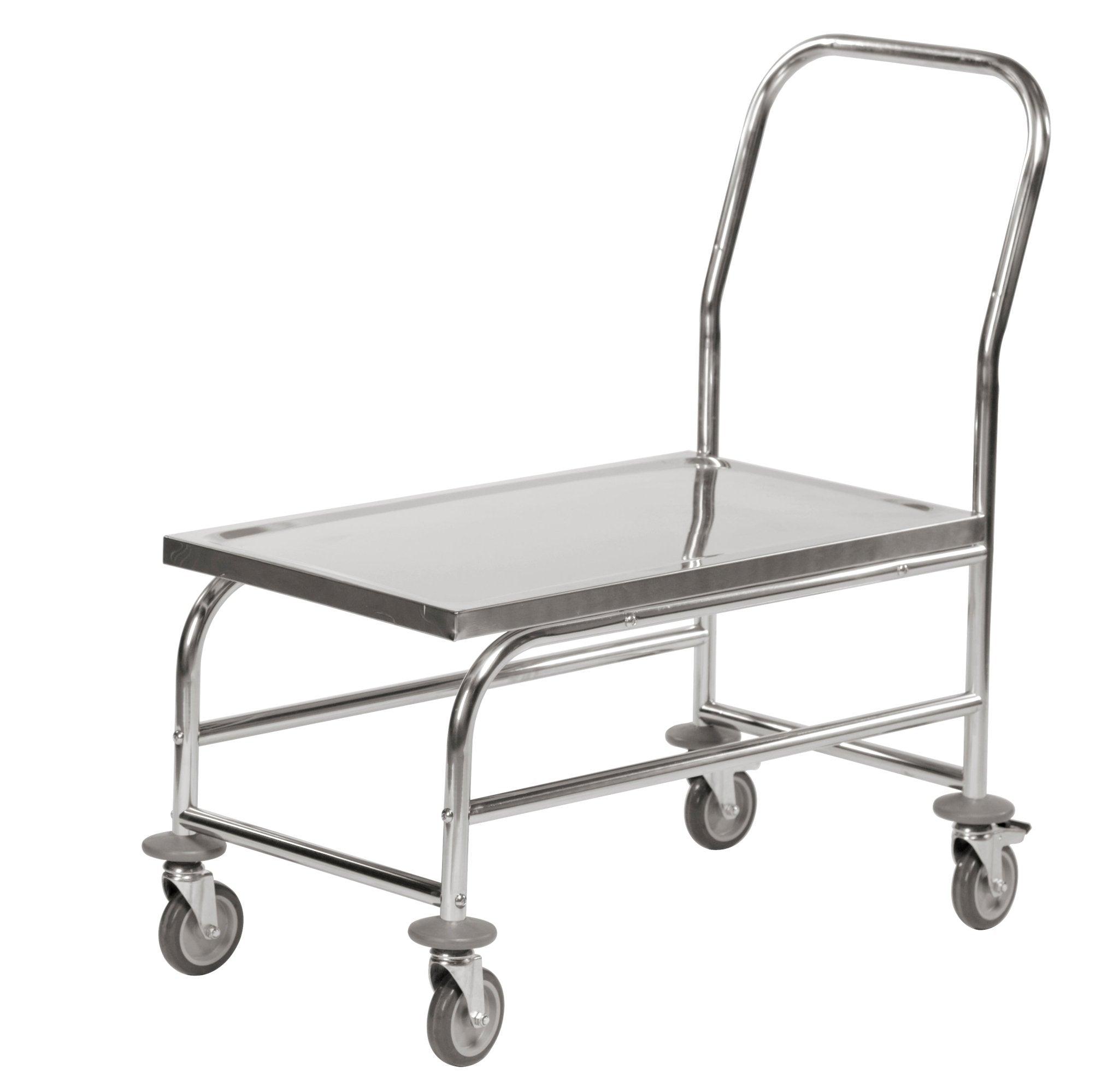 Platforminis vežimėlis KONGAMEK 60363 850 x 490mm 100 kg su stabdžiais