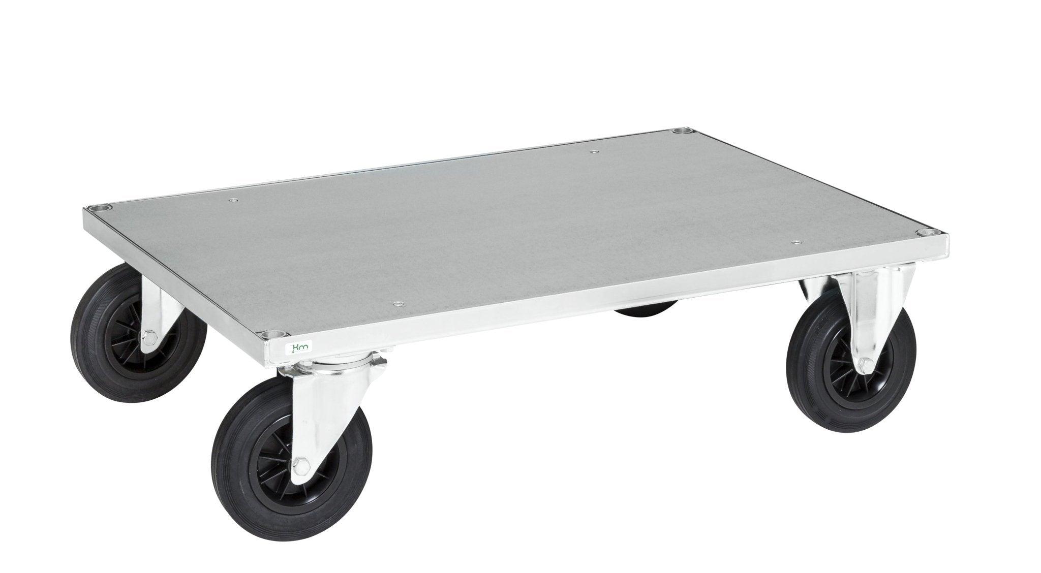 Platforminis vežimėlis KONGAMEK 6302B 1000 x 700mm 500 kg su stabdžiais
