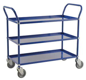 Lentynų vežimėlis KONGAMEK 4148BB 1070 x 585mm 250 kg su stabdžiais
