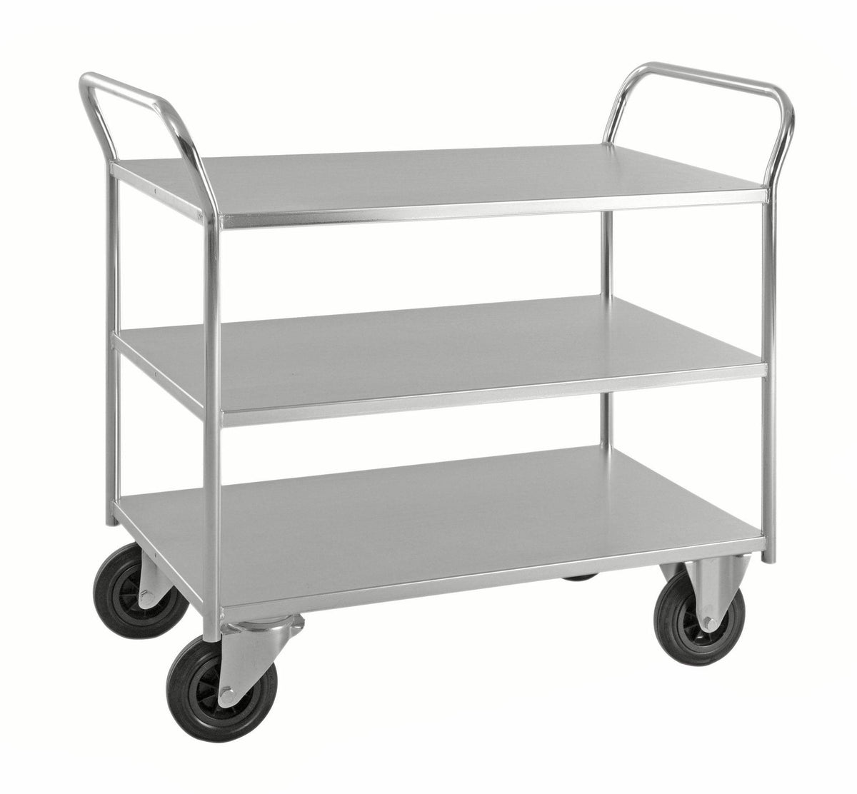 Lentynų vežimėlis KONGAMEK 4176EB 1070 x 550mm 400 kg su stabdžiais