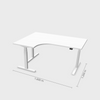 Reguliuojamo aukščio stalas Prestige Line L 160 cm x 120 cm FD