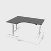 Reguliuojamo aukščio stalas Prestige Line L 160 cm x 120 cm FD