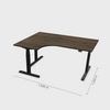 Reguliuojamo aukščio stalas Prestige Line L 160 cm x 120 cm FD