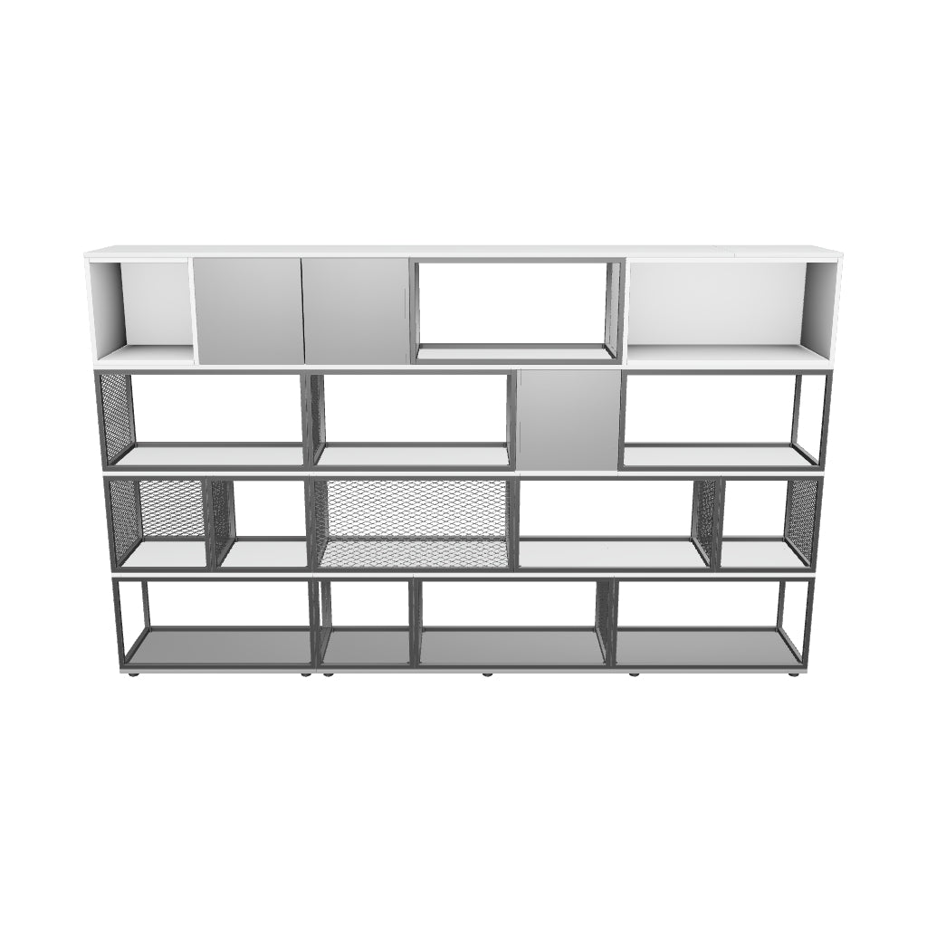 Starpsiena GATO, platums 2800 mm, augstums 1720 mm, konfigurējama - Ergostock.lv