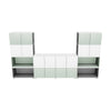 Starpsiena GATO, platums 3200 mm, augstums 1720 mm, konfigurējama - Ergostock.lv