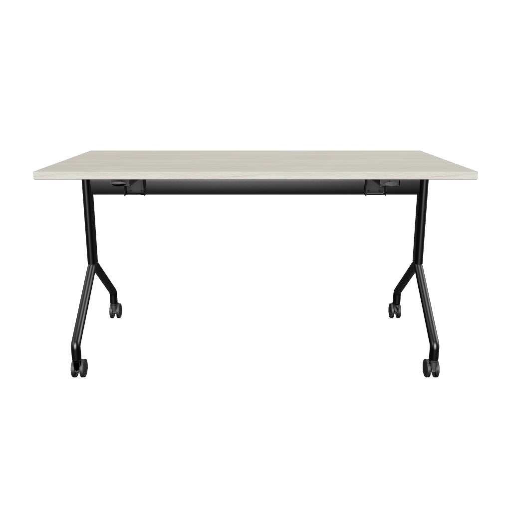 Sulankstomas konferencijų stalas su ratukais FOLD ONE, 140 x 70 cm; konfigūruojamas