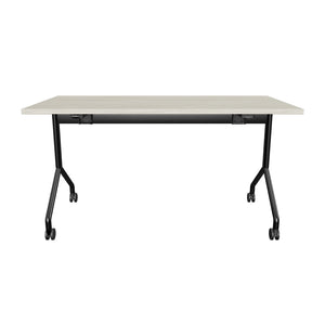 Sulankstomas konferencijų stalas su ratukais FOLD ONE, 140 x 70 cm; konfigūruojamas