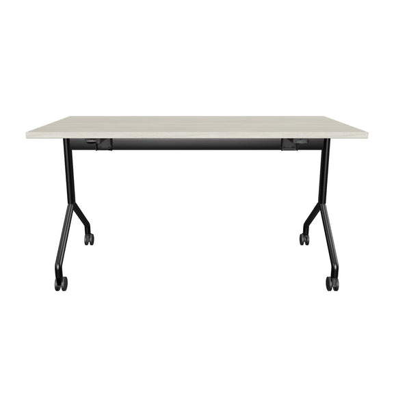 Sulankstomas konferencijų stalas su ratukais FOLD ONE, 140 x 70 cm; konfigūruojamas