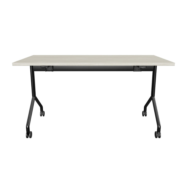 Sulankstomas konferencijų stalas su ratukais FOLD ONE, 140 x 70 cm; konfigūruojamas