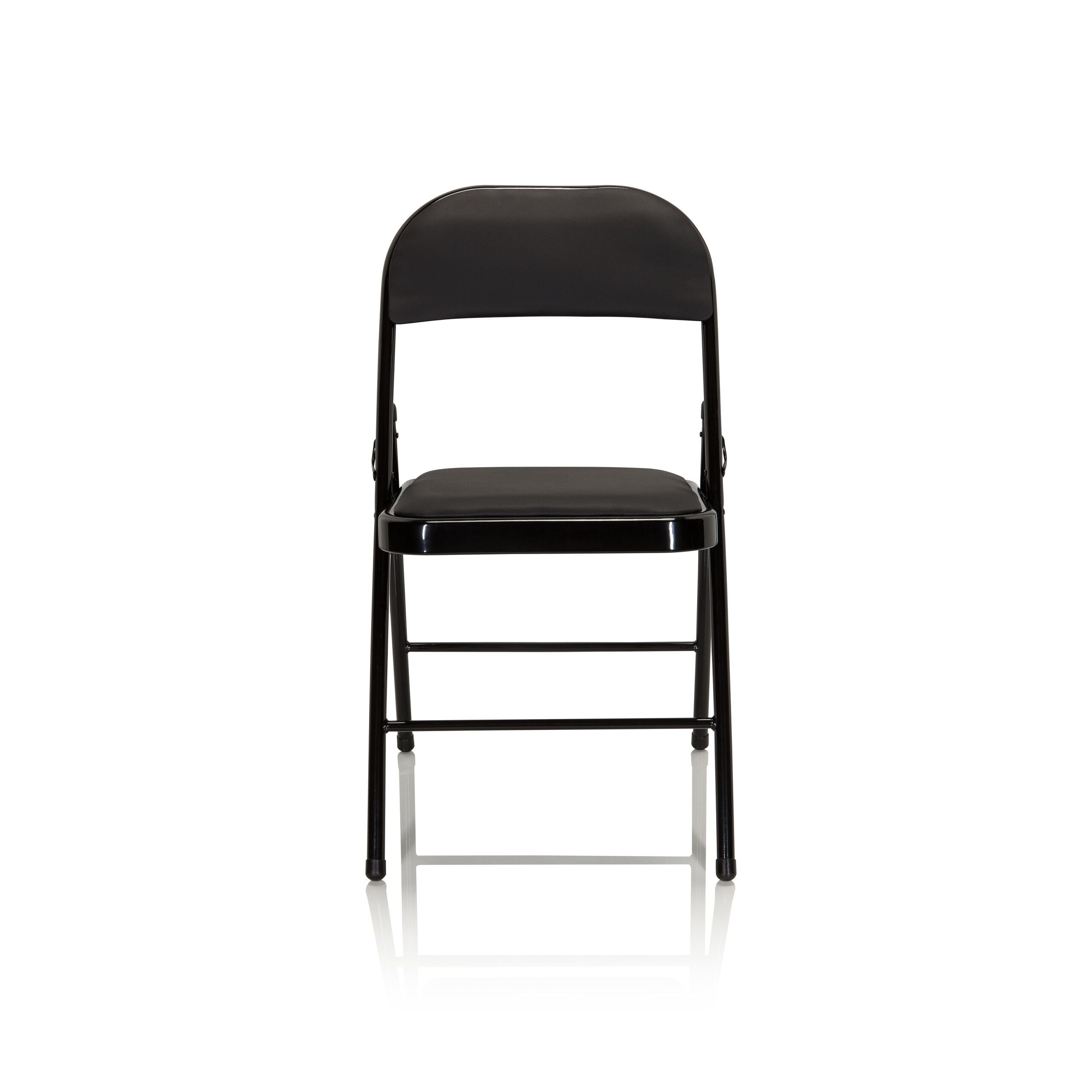 Saliekams krēsls TUDELA – Melna