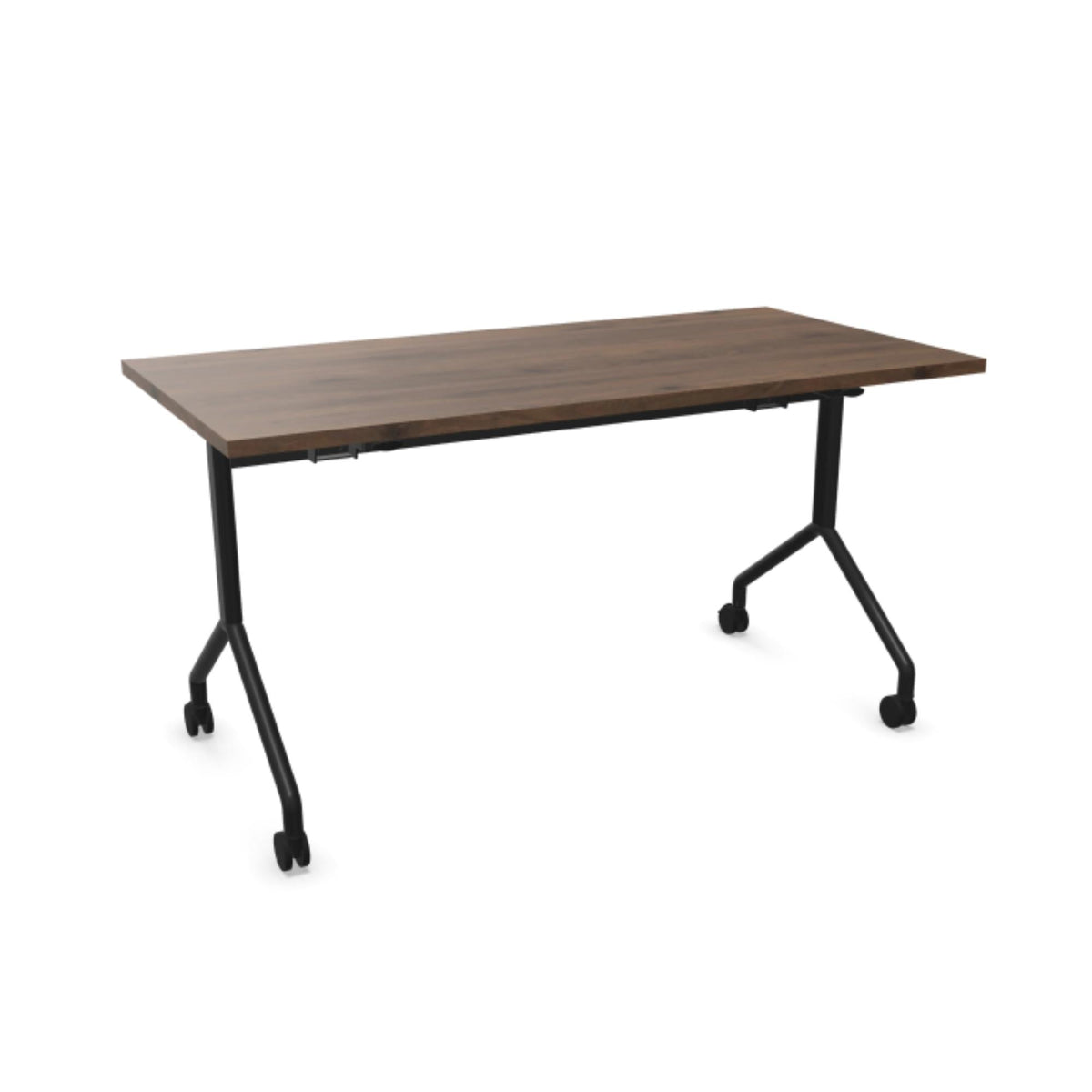 Sulankstomas konferencijų stalas su ratukais FOLD ONE, 140 x 70 cm; konfigūruojamas