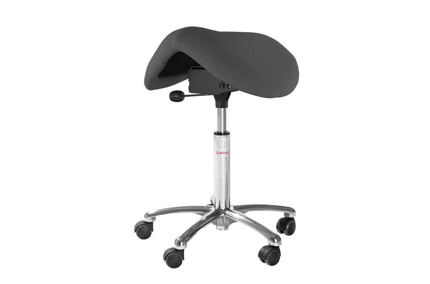 Sedlu krēsls DALTON ALU Easy Seat, ar regulējamu augstumu 580-770 mm