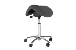 Sedlu krēsls DALTON ALU Easy Seat, ar regulējamu augstumu 580-770 mm