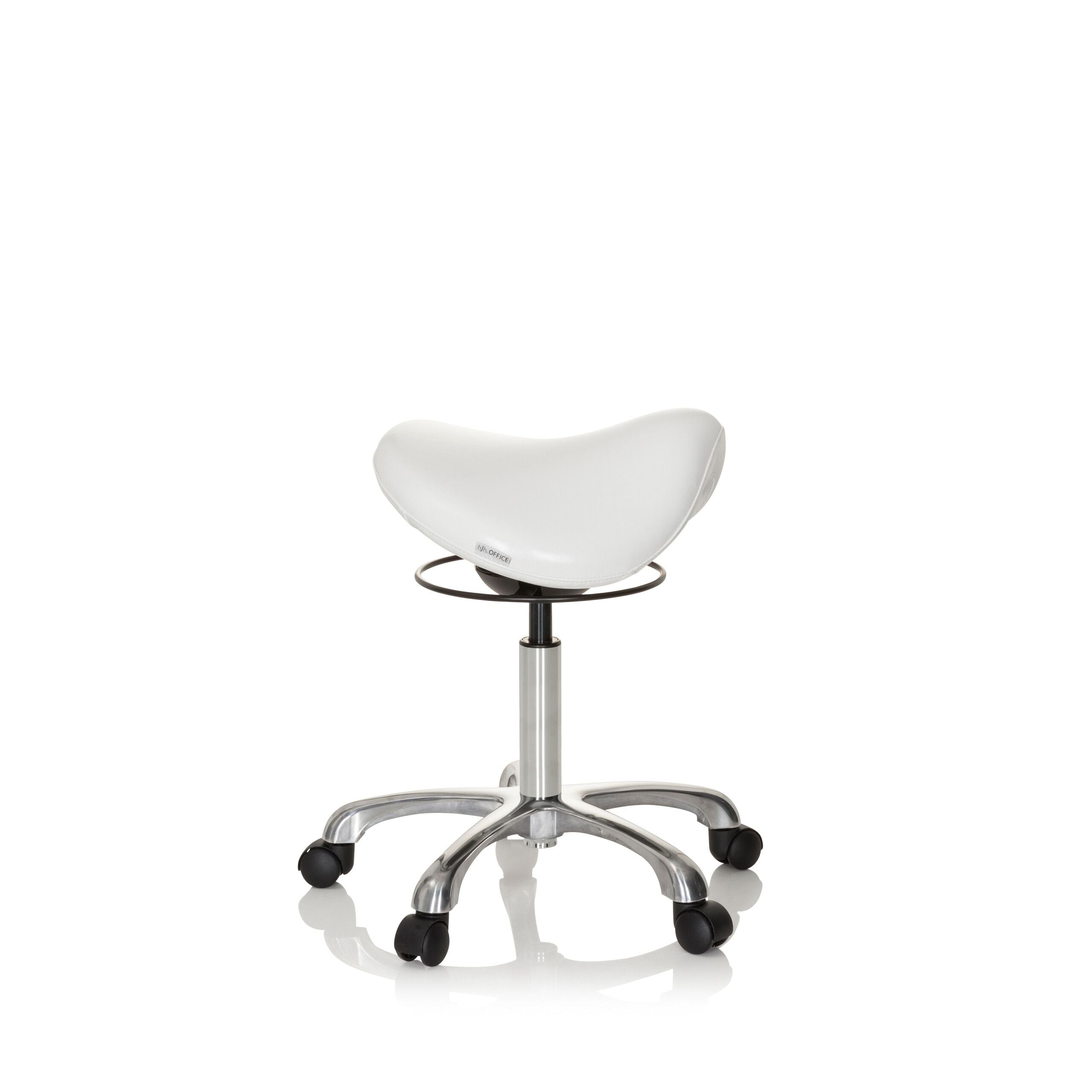 Sedlu krēsls ORTHO SIT, balts