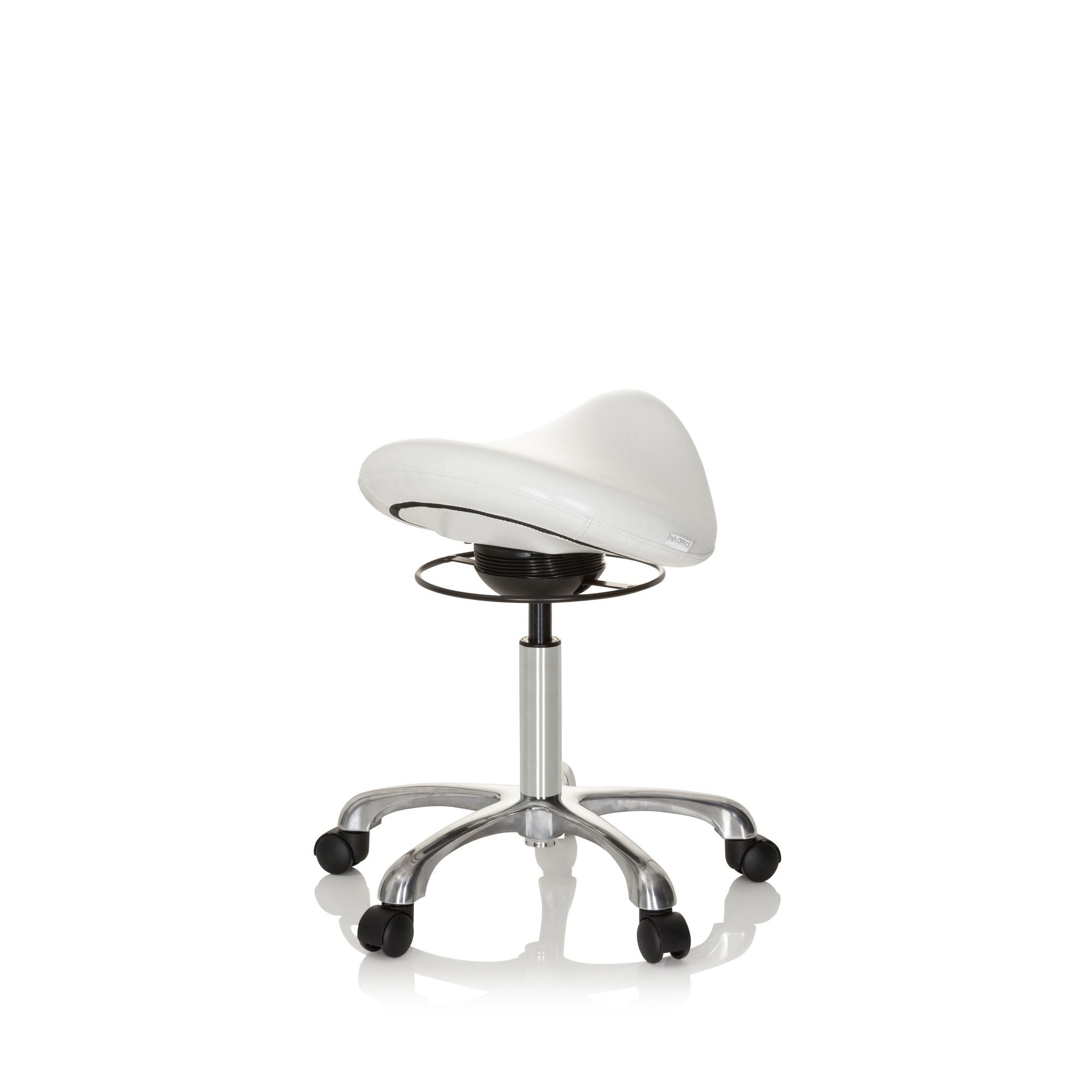 Sedlu krēsls ORTHO SIT, balts