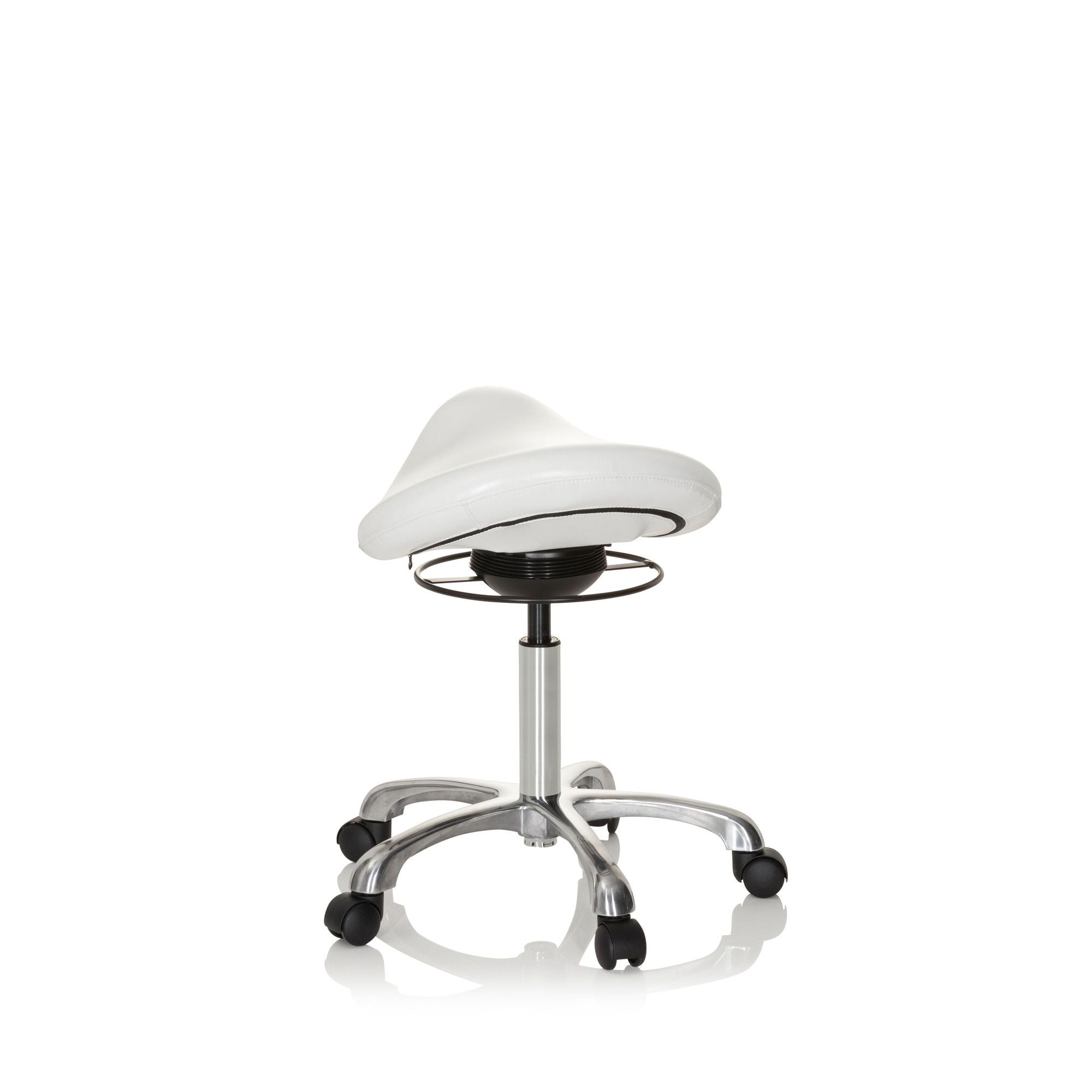 Sedlu krēsls ORTHO SIT, balts