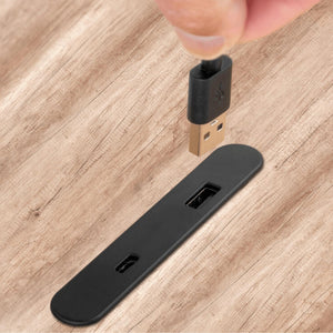 USB A+C įkrovimo stotelė Estetic