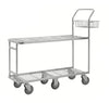 Parduotuvės vežimėlis KONGAMEK 203110 1320 x 430mm 400 kg su stabdžiais