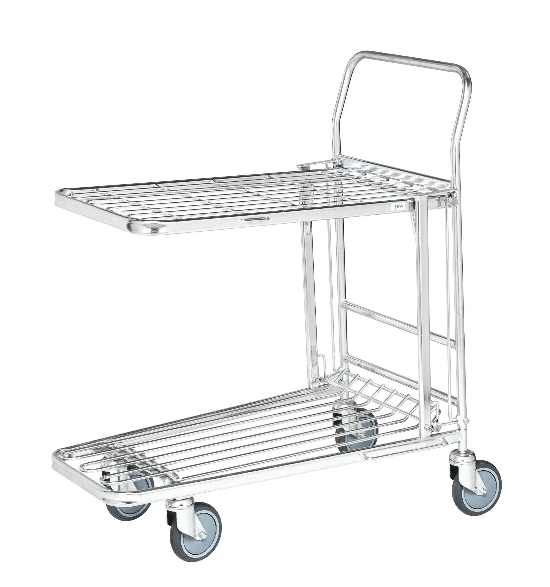 Parduotuvės vežimėlis KONGAMEK 4202E 860 x 530mm 300 kg