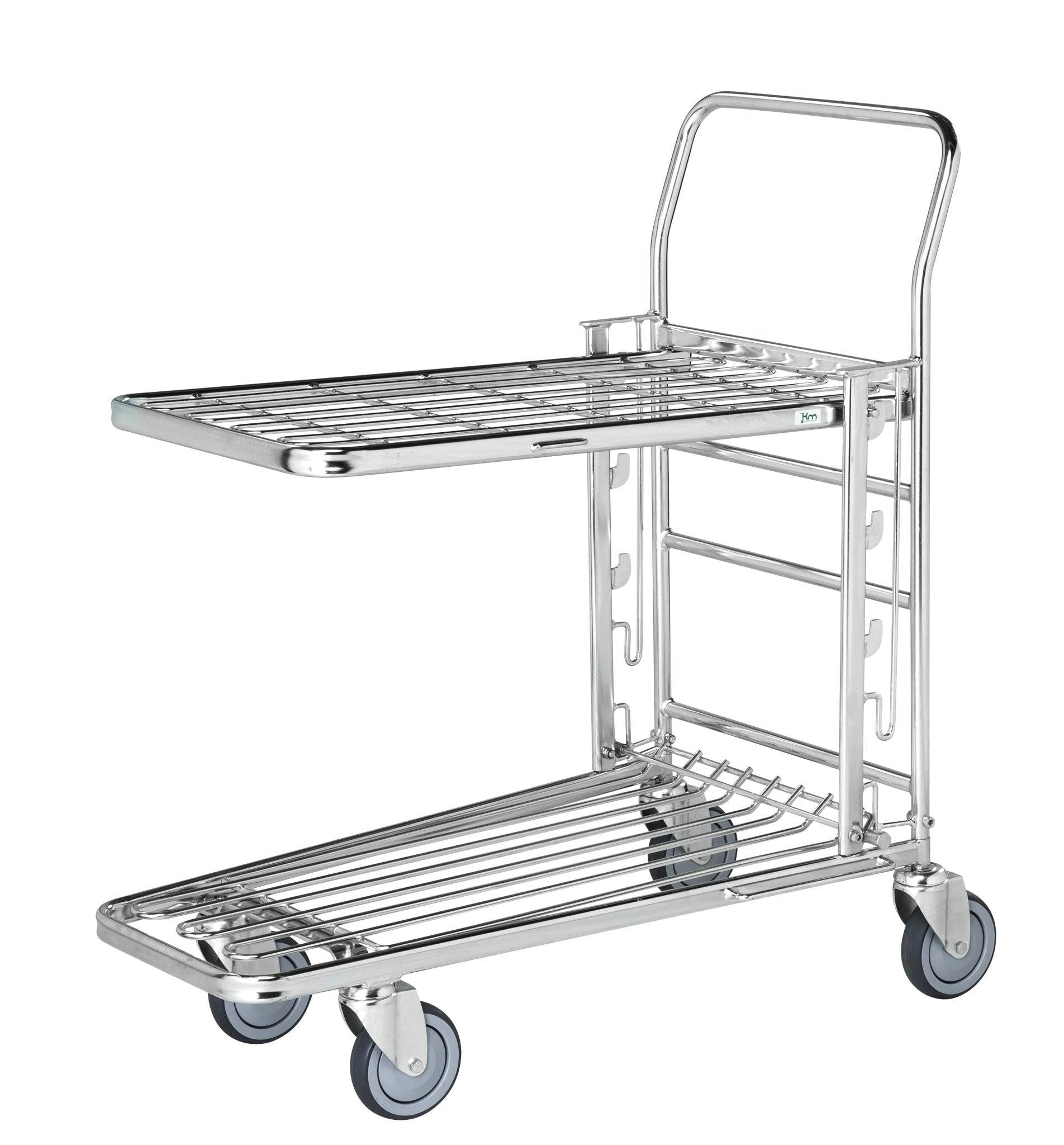 Parduotuvės vežimėlis KONGAMEK 4202E3 890 x 520mm 300 kg