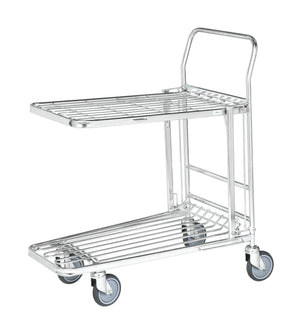 Parduotuvės vežimėlis KONGAMEK 4202EB 860 x 530mm 300 kg su stabdžiais