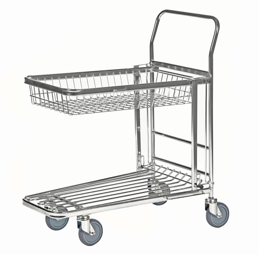 Parduotuvės vežimėlis KONGAMEK 4202K 870 x 530mm 300 kg