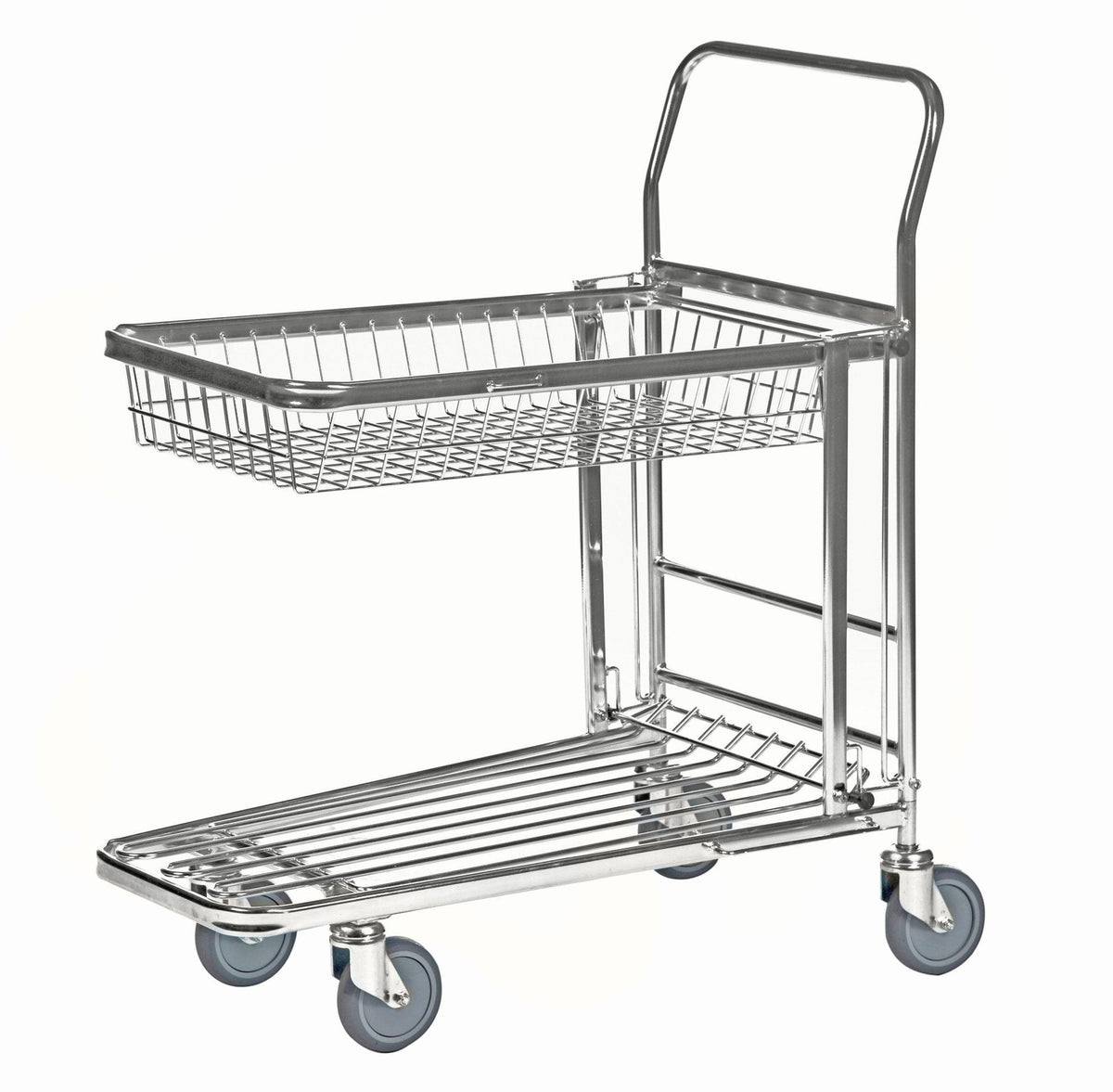 Parduotuvės vežimėlis KONGAMEK 4202K 870 x 530mm 300 kg