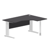 Kampinis biuro stalas ARETH CORNER, 160 x 120 cm