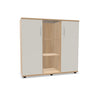 Biroja skapis NUWO COMBI M, 1140x1200x420 mm, konfigurējams - Ergostock.lv