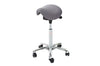 Sedlu krēsls MINI ALU Easy Seat (audums), ar regulējamu augstumu 580-770 mm - Ergostock